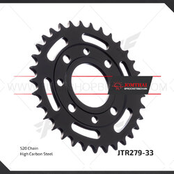 สเตอร์หลัง JOMTHAI (พระอาทิตย์) 33ฟัน รหัส JTR279-33 For CB250