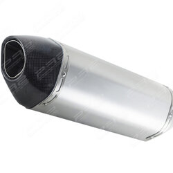 ท่อไอเสีย ท่อมอเตอร์ไซค์ ท่อแต่ง PR2 R77 สีไทเทเนียม เกรด B