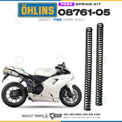 สปริงโช้คหน้า Ohlins 08761-05 For Ducati 1198 2009-2011