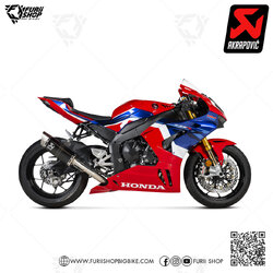 ท่อแต่ง Akrapovic Slip on Carbon Logo Aluminium : for Honda CBR1000RR-R 2020-2023