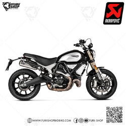 ท่อแต่ง Akrapovic Slip on : for Ducati Scrambler 1100 2018-2020