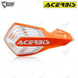 ชุดการ์ดแฮนด์ ACERBIS HANDGUARDS X-FUTURE ORANGE/WHITE