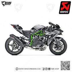 ท่อแต่ง Akrapovic Evolution : for Kawasaki Ninja H2/H2R