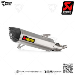 ท่อแต่ง Akrapovic Slip on Titanium 2021 Euro 5 : for Yamaha XMax300 2017-2020/All new euro5 2021-2022