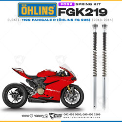 สปริงโช้คหน้า Ohlins FGK219 For Ducati 1199 Panigale R (Öhlins FG 925) 2013-2014