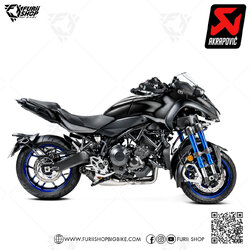 ท่อแต่ง Akrapovic Carbon-Titanium : for Yamaha Niken 2020