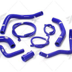 ท่อหม้อน้ำมอเตอร์ไซค์ SAMCO SPORT สีน้ำเงิน FOR KAWASAKI Z1000 ท่อแต่ง ท่อสูตร ท่อบิ๊กไบค์ ท่อBigbike ท่อไอเสีย