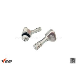 จุกลม RACING BOY สีเงิน