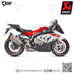 ท่อแต่ง Akrapovic Slip on Titanium : for BMW S1000RR 2017-2018