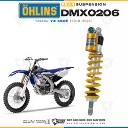 โช๊คหลังแต่ง Ohlins DMX0206 For Yamaha YZ 450F ปี 2018-2024