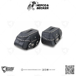 กระเป๋า HEPCO & BECKER : Buffalo Custom Saddlebag Buffalo Custom Side Bag 30 Liters/Pair Black