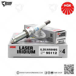 NGK หัวเทียน รุ่น LASER IRIDIUM (ILZKAR8H8S) ใช้สำหรับ Honda Civic FC TEA 2017- City P10A6 1.0L 2019(1 หัว)