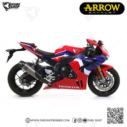ท่อมอเตอร์ไซค์ Arrow Slip On Racetech Titanium-Carbon : for Honda CBR1000RR-R 2020-2023