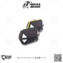 กระเป๋า HEPCO & BECKER : Royster C-Bow Softbags Side Bag 22L. Black / yellow
