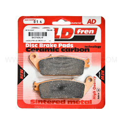 ผ้าเบรกหน้า GOLD FREN รหัส014 FOR CB650F CBR650F