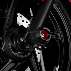 กันล้มล้อหน้า BIKERS สีแดง FOR HONDA CB300F/CBR300R