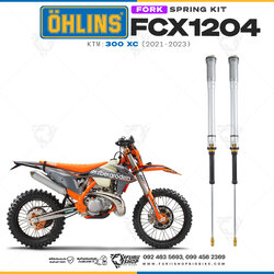 สปริงโช้คหน้า Ohlins FCX1204 For KTM 300 XC 2021-2023