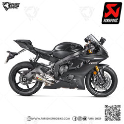 ท่อแต่ง Akrapovic Slip on Shorty : for Yamaha R6 2017-2020 All new!!