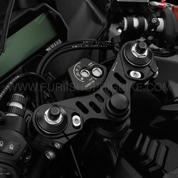 แผงคอ BIKERS สีดำ FOR YAMAHA R15 2017