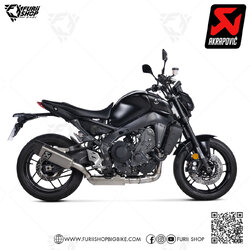 ท่อแต่ง Akrapovic Homologated GP ปลายดาบ Logo Aluminium : for Yamaha MT09/FZ09 2021-2022 All New!!