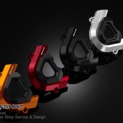 ฝาครอบสเตอหน้า FRONT SPROCKET COVER BIKERS FOR HONDA MSX สีเงิน