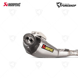 ท่อไอเสียแต่ง Slip - on Akrapovic - Carbon-Titanium New Shape : for YAMAHA XSR700