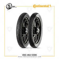 ยางมอเตอร์ไซค์ CONTINENTAL Conti Street (คู่) : F : 70/90-17 (38P) TL + R : 80/90-17 (50P) TL