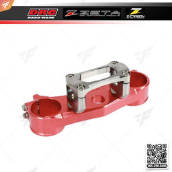 สินค้า ZETA TOP CLAMP SX CRF250L/M/RALLY17 RED (ZE11-1256)