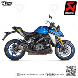 ท่อแต่ง Akrapovic Slip on Gp ปลายดาบ New Shape : for Suzuki Gsxs1000Gt 2022/Gsxs1000 21-22