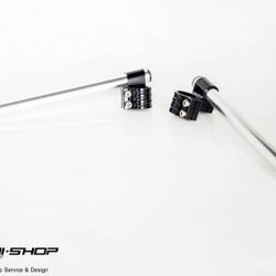 แฮนด์จับโช๊ค 32mm สีดำ เงิน