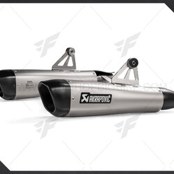 ท่อมอเตอร์ไซค์ Akrapovic Slip on FOR TRIUMPH T120 BONNEVILLE ท่อแต่ง ท่อสูตร ท่อบิ๊กไบค์ ท่อBigbike ท่อไอเสีย