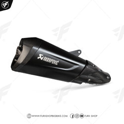 ท่อ Akrapovic Slip on All New Euro5 Black Catalytic for Vespa GTS300