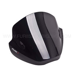 ชิวหน้า PUIG STREAM สีดำ FOR HONDA CB300F