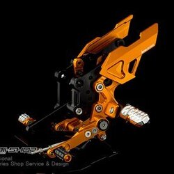 ชุดเกียร์โยง Bikers สีส้ม for Kawasaki Ninja300 Z300 คาวาซากิ นินจา