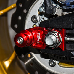 หางปลายกสปูน RSV สีแดง FOR HONDA CB650F CBR650F สปูนยกมอเตอร์ไซค์ บิ๊กไบค์