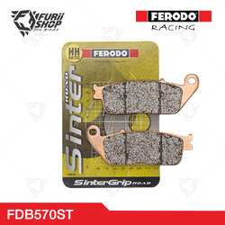 ผ้าเบรกหน้า FERODO RACING : For HONDA KAWASAKI TRIUMPH BMW (FDB570ST)