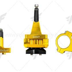 ขาจับกันสะบัด MORITECH สีทอง FOR KAWASAKI NINJA400