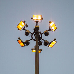 เสาไฮแมส สูง 15 เมตร