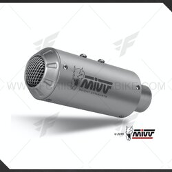 ท่อมอเตอร์ไซค์ MIVV FOR DUCATI MONSTER 821 SLIP-ON M3 INOX/ST. STEEL ท่อแต่ง ท่อสูตร ท่อบิ๊กไบค์ ท่อBigbike ท่อไอเสีย