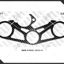 กันรอยการ์ดแผงคอ Woods BMW S1000RR (2010-2014)