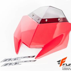 ชิวหน้า ACHI สีแดง FOR YAMAHA M-SlAZ