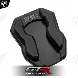 แผ่นรองขาตั้งข้าง3ชิ้น GTR V2 N-MAX-155 ปี2020/ADV-150/FORZA-350 ปี2020/AEROX-155/CLIK150I ดำ