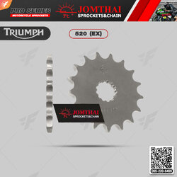 สเตอร์หน้า JOMTHAI (พระอาทิตย์) : 520 (EX) For Triumph 800 Tiger (11-20), 900 Tiger (2020), 675 Daytona (06-16), 765 Street Triple (17-21')