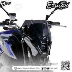 ชิลด์หน้า Ermax Windshield Low Sport 21 cm. : for Yamaha MT09/FZ09 2021-2022