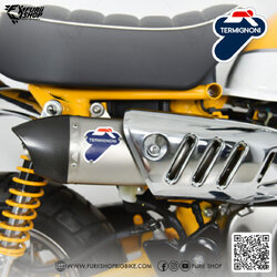 ท่อมอเตอร์ไซค์ Termignoni Slip on : for Honda Monkey 2019-2022