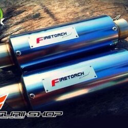 ท่อมอเตอร์ไซค์ FireTorch Exhaust FT47 ปากตัด ท่อแต่ง ท่อสูตร ท่อบิ๊กไบค์ ท่อBigbike ท่อไอเสีย