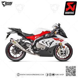 ท่อแต่ง Akrapovic Slip on Flagship Conicle : for BMW S1000RR 2015-2016