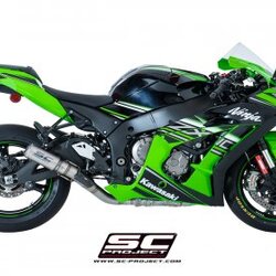 ท่อมอเตอร์ไซค์ SC PROJECT CR-T Silencer for Kawasaki ZX10R ท่อแต่ง ท่อสูตร ท่อบิ๊กไบค์ ท่อBigbike ท่อไอเสีย