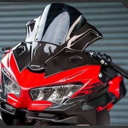 ชิว+ฝาปิดรูกระจก MOTOZAAA FOR KAWASAKI NINJA400