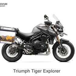 กล่องข้าง ปี๊บ 3 ใบ พร้อมแร็ค K2 PRO 41L หลบท่อ,40L FOR Triumph Tiger 1200 ท่อแต่ง ท่อสูตร ท่อบิ๊กไบค์ ท่อBigbike ท่อไอเสีย